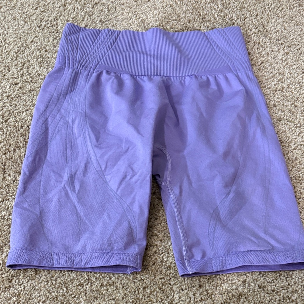Gymshark Lavender Bike Shorts